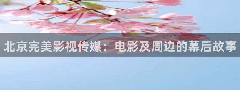 久久人人爽人人爽人人片av不：北京完美影视传媒：电影及周边的幕后故事